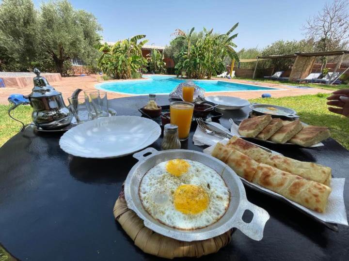 Le Domaine De Carole Marrakech Bed & Breakfast Douar Akkara Luaran gambar